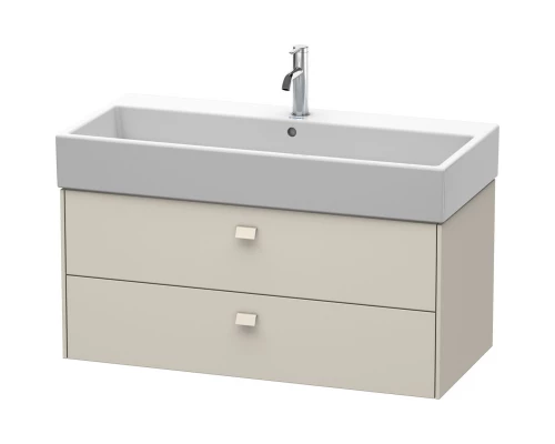 Тумба тауп матовый 98,4 см Duravit Brioso BR415609191