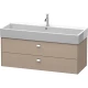 Тумба лен 118,4 см Duravit Brioso BR415701075