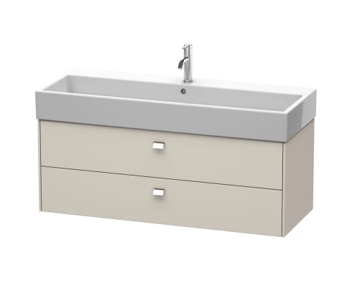 Тумба тауп матовый 118,4 см Duravit Brioso BR415701091