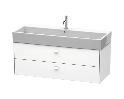 Тумба белый матовый 118,4 см Duravit Brioso BR415701818