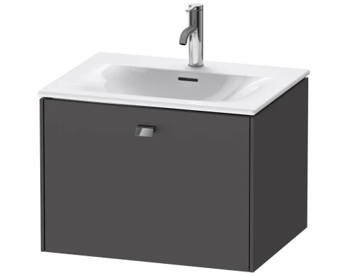 Тумба графит матовый 62 см Duravit Brioso BR421001049