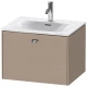 Тумба лен 62 см Duravit Brioso BR421001075