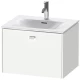 Тумба белый матовый 62 см Duravit Brioso BR421001818
