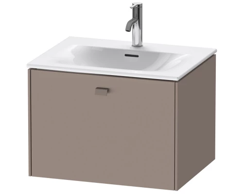 Тумба базальт матовый 62 см Duravit Brioso BR421004343