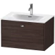 Тумба каштан 72 см Duravit Brioso BR421101053