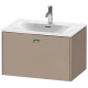 Тумба лен 72 см Duravit Brioso BR421101075
