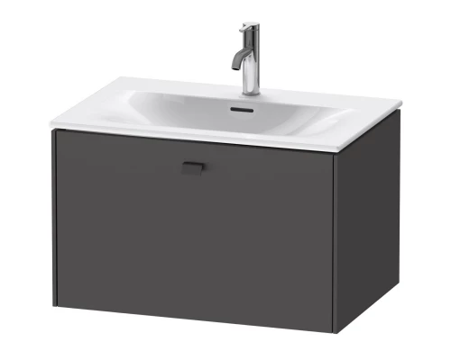 Тумба графит матовый 72 см Duravit Brioso BR421104949