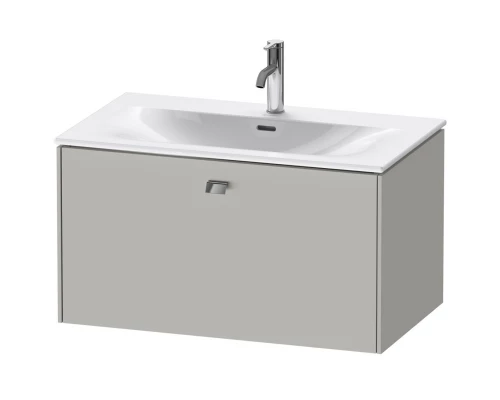 Тумба бетонно-серый матовый 82 см Duravit Brioso BR421201007
