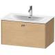 Тумба дуб 82 см Duravit Brioso BR421201030