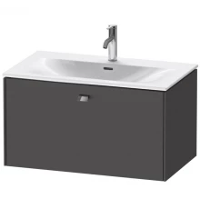 Тумба графит матовый 82 см Duravit Brioso BR421201049