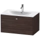 Тумба каштан 82 см Duravit Brioso BR421201053
