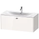 Тумба белый глянец 102 см Duravit Brioso BR421301022