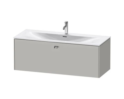 Тумба бетонно-серый матовый 122 см Duravit Brioso BR421401007