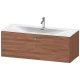 Тумба орех 122 см Duravit Brioso BR421401079