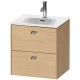 Тумба дуб 52 см Duravit Brioso BR430901030