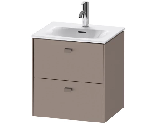 Тумба базальт матовый 52 см Duravit Brioso BR430904343