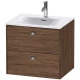 Тумба темный орех 62 см Duravit Brioso BR431001021