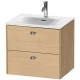 Тумба дуб 62 см Duravit Brioso BR431001030