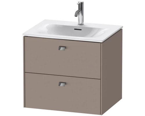 Тумба базальт матовый 62 см Duravit Brioso BR431001043