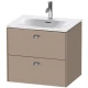 Тумба лен 62 см Duravit Brioso BR431001075