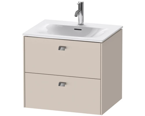 Тумба тауп матовый 62 см Duravit Brioso BR431001091