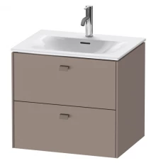 Тумба базальт матовый 62 см Duravit Brioso BR431004343