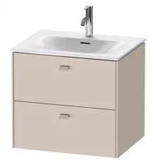 Тумба тауп матовый 62 см Duravit Brioso BR431009191