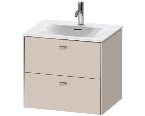 Тумба тауп матовый 62 см Duravit Brioso BR431009191