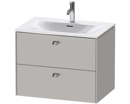 Тумба бетонно-серый матовый 72 см Duravit Brioso BR431101007