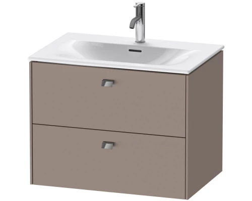 Тумба базальт матовый 72 см Duravit Brioso BR431101043
