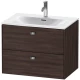 Тумба каштан 72 см Duravit Brioso BR431101053