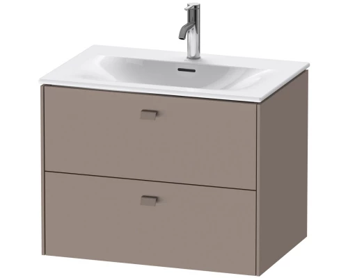 Тумба базальт матовый 72 см Duravit Brioso BR431104343