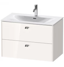 Тумба белый глянец 82 см Duravit Brioso BR431201022