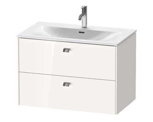 Тумба белый глянец 82 см Duravit Brioso BR431201022