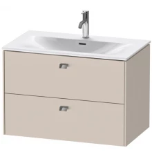 Тумба тауп матовый 82 см Duravit Brioso BR431201091