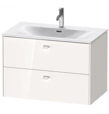 Тумба белый глянец 82 см Duravit Brioso BR431202222