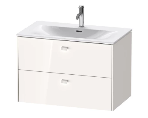 Тумба белый глянец 82 см Duravit Brioso BR431202222