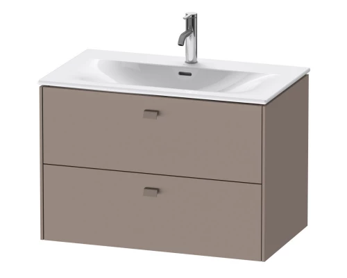 Тумба базальт матовый 82 см Duravit Brioso BR431204343