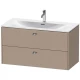 Тумба лен 102 см Duravit Brioso BR431301075
