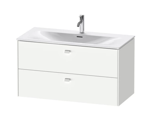 Тумба белый матовый 102 см Duravit Brioso BR431301818