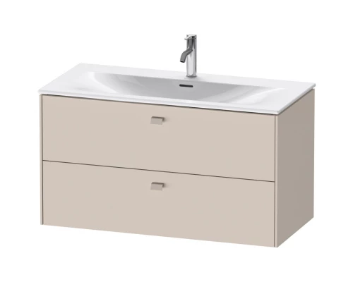 Тумба тауп матовый 102 см Duravit Brioso BR431309191