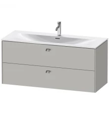 Тумба бетонно-серый матовый 122 см Duravit Brioso BR431401007