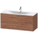 Тумба орех 122 см Duravit Brioso BR431401079