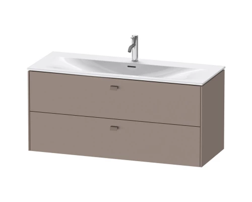 Тумба базальт матовый 122 см Duravit Brioso BR431404343