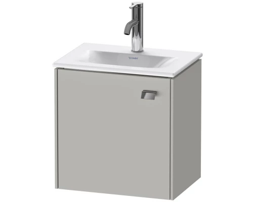 Тумба бетонно-серый матовый 44 см Duravit Brioso BR4208L1007