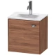 Тумба орех 44 см Duravit Brioso BR4208L1079