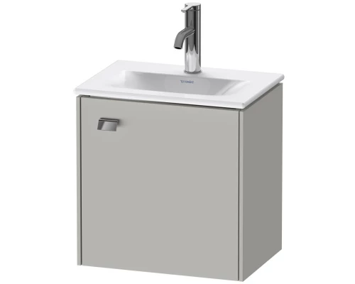 Тумба бетонно-серый матовый 44 см Duravit Brioso BR4208R1007