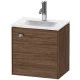 Тумба темный орех 44 см Duravit Brioso BR4208R1021