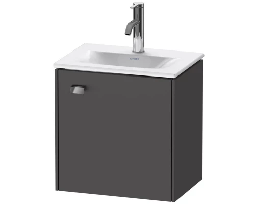 Тумба графит матовый 44 см Duravit Brioso BR4208R1049
