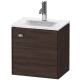 Тумба каштан 44 см Duravit Brioso BR4208R1053